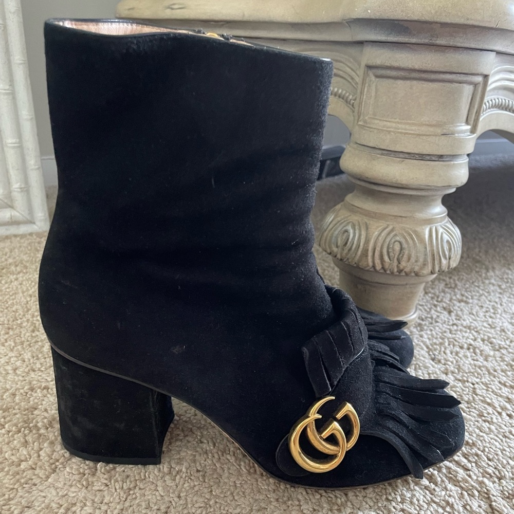Gucci marmont boots